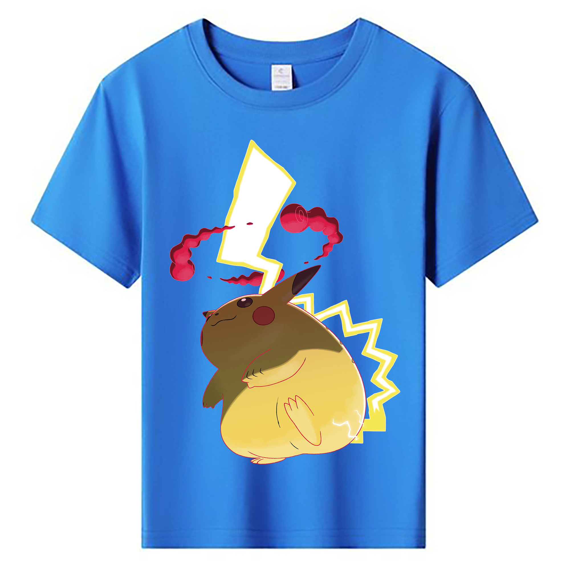 （画像用） ポケットモンスター Pokémon 綿100％キッズTシャツ（フロントプリント）